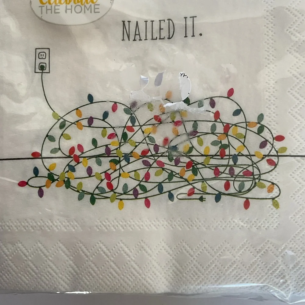 Holiday Cocktail Napkins. NWT